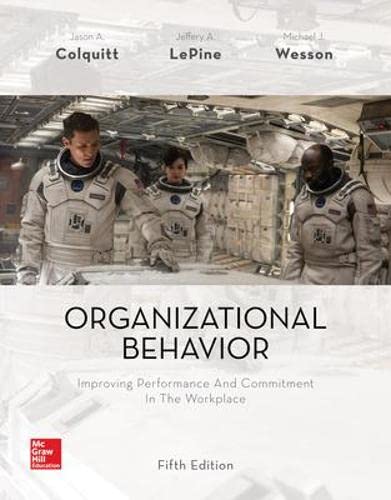 Organizational Behavior: Improving Performance and Commitment in the Workplace – 5th Edition (PDF Instant Download)