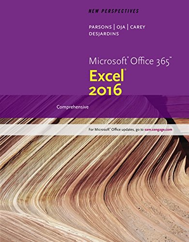 New Perspectives Microsoft Office 365 & Excel 2016: Comprehensive – 1st Edition (PDF Instant Download)