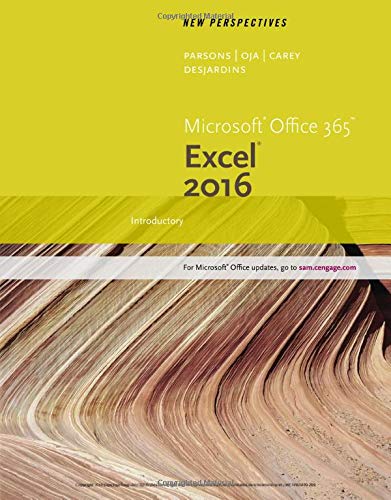 New Perspectives Microsoft Office 365 – Excel 2016: Introductory 1st Edition (PDF Instant Download)