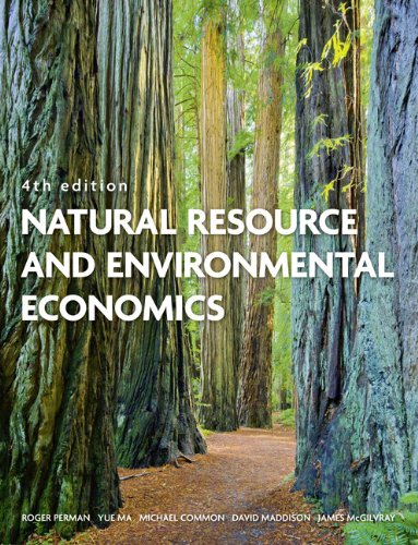 Natural Resource and Environmental Economics (PDF Instant Download)