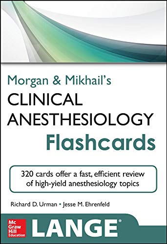 Morgan and Mikhail’s Clinical Anesthesiology Flashcards – 1st Edition (PDF Instant Download)