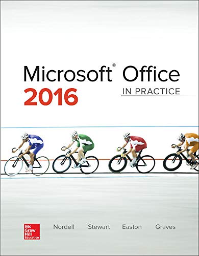 Microsoft Office 2016: In Practice 1st edition (PDF Instant Download)