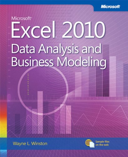 Microsoft Excel 2010: Data Analysis and Business Modeling (PDF Instant Download)