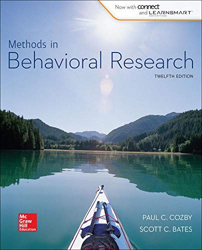 Methods in Behavioral Research (PDF Instant Download)