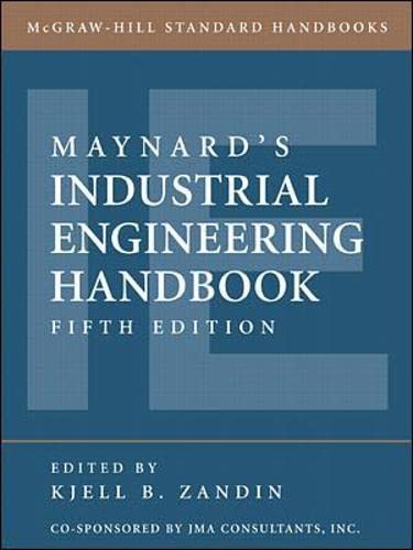 Maynard's Industrial Engineering Handbook (PDF Instant Download)