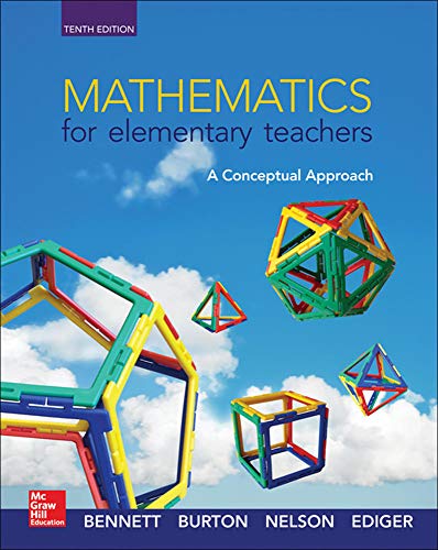 Mathematics for elementary teachers : a conceptual approach – 10th Edition (PDF Instant Download)
