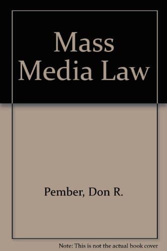 Mass Media Law – 20th Edition (PDF Instant Download)