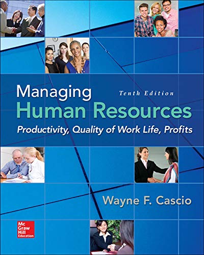 Managing Human Resources: Productivity, Quality of Work Life, Profits 10-edition (PDF Instant Download)