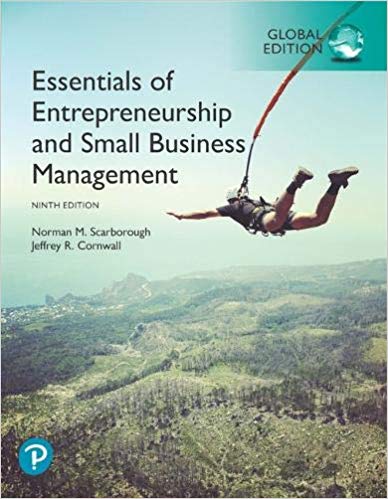 Essentials of Entrepreneurship and Small Business Management, 9th Global Edition (PDF Instant Download)