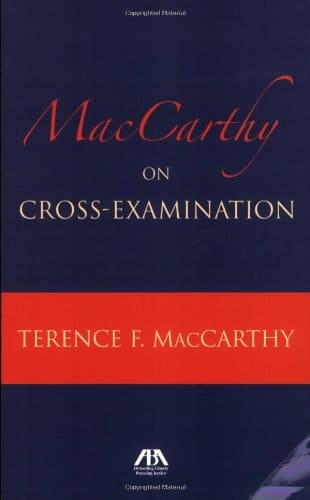 MacCarthy on Cross-Examination (PDF Instant Download)