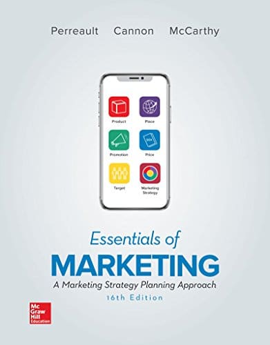LooseLeaf for Essentials of Marketing 16-edition (PDF Instant Download)