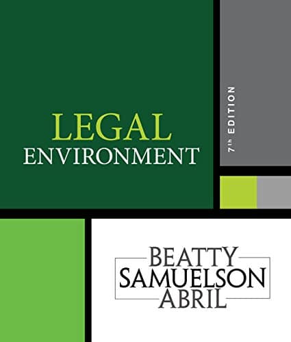 Legal Environment 7th Edition (PDF Instant Download)