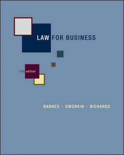 Law for Business (PDF Instant Download)