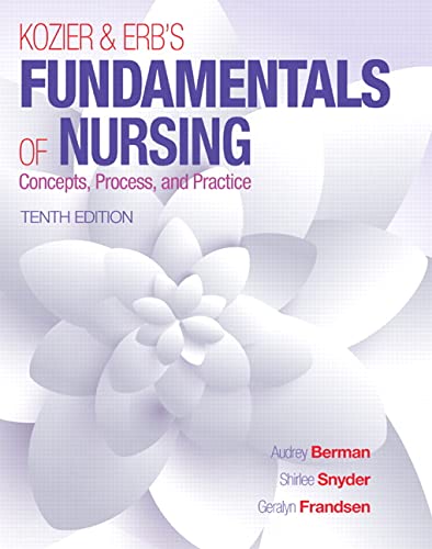 Kozier & Erb's Fundamentals of Nursing (PDF Instant Download)