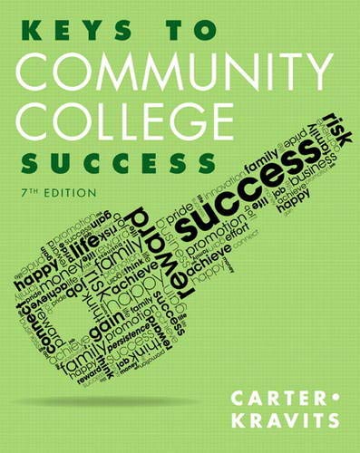 Keys to Community College Success (PDF Instant Download)