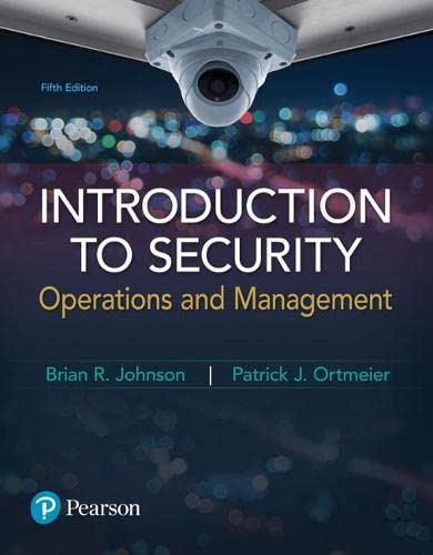 Introduction to Security: Operations and Management 5-edition (PDF Instant Download)