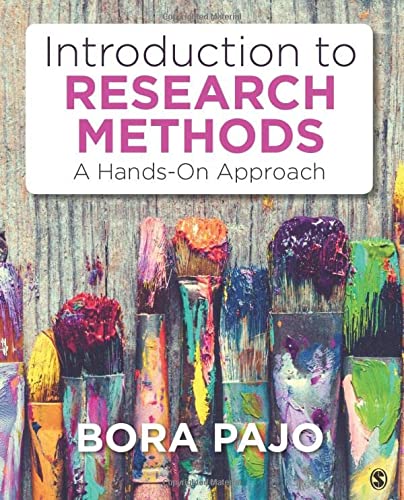 Introduction to Research Methods: A Hands-On Approach- Inc-2017, (PDF Instant Download)