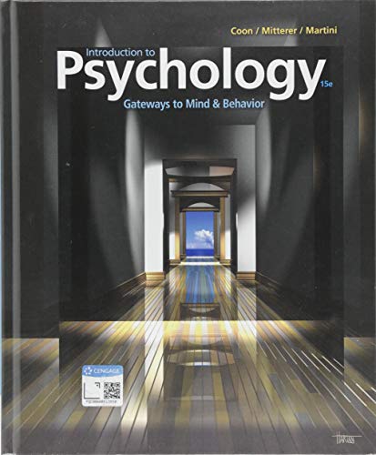 Introduction to Psychology: Gateways to Mind and Behavior 15th Edition (PDF Instant Download)