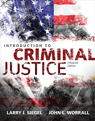 Introduction to Criminal Justice – 15th Edition (PDF Instant Download)