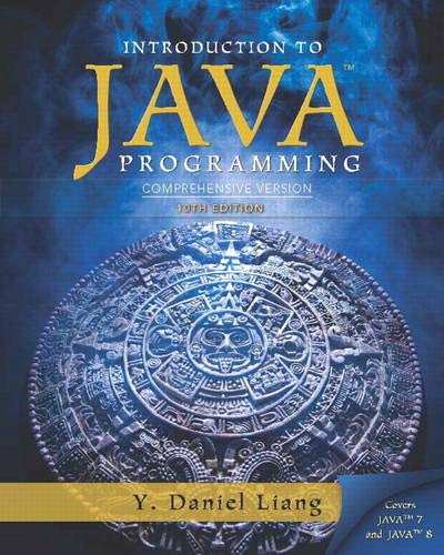 Intro to Java Programming, Comprehensive Version – 10th Edition (PDF Instant Download)