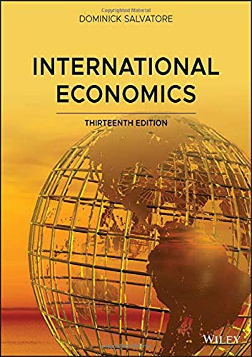 International Economics 13th Edition by Dominick Salvatore (PDF Instant Download)