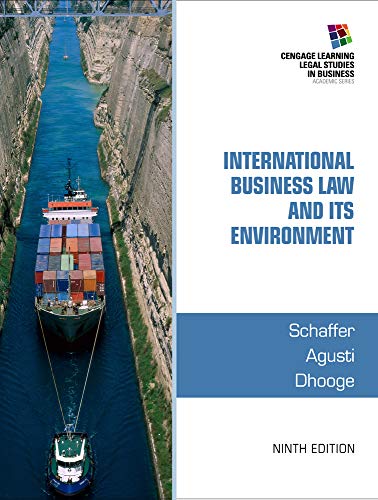 International Business Law and Its Environment – 9th Edition (PDF Instant Download)