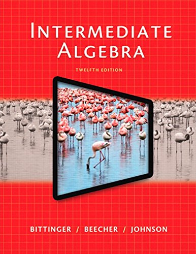 Intermediate Algebra – 12th Edition (PDF Instant Download)