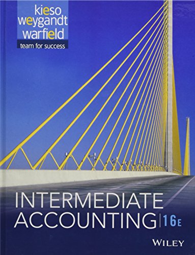Intermediate Accounting – 16th Edition (PDF Instant Download)