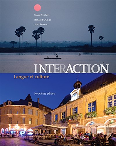 Interaction: Langue et culture (Book Only) (World Languages) 9-edition (PDF Instant Download)