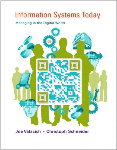 Information Systems Today: Managing in the Digital World (6th Edition) 6-edition (PDF Instant Download)
