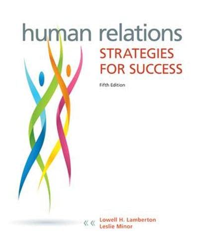 Human Relations: Strategies for Success – 5th Edition (PDF Instant Download)