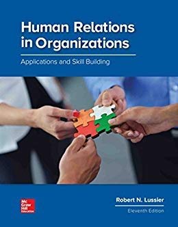Human Relations in Organizations: Applications and Skill Building 11th Edition (PDF Instant Download)
