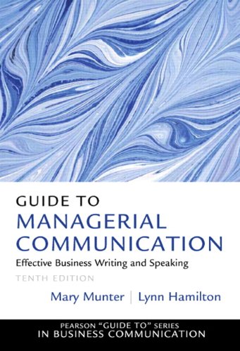 Guide to Managerial Communication (PDF Instant Download)