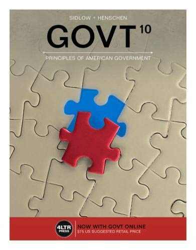 GOVT [with MindTap Political Science 1-Term Access Code] – 10th Edition (PDF Instant Download)