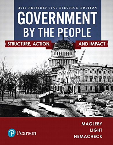 Government By the People, 2016 Presidential Election Edition – 1st Edition (PDF Instant Download)