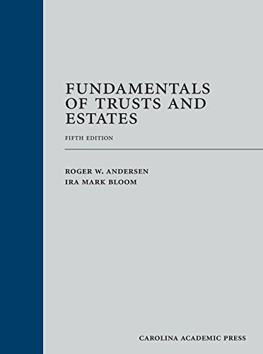 Fundamentals of Trusts and Estates, Fifth Edition 5th Edition (PDF Instant Download)