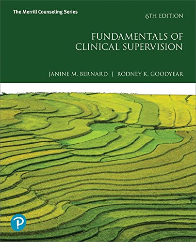 Fundamentals of Clinical Supervision (What's New in Counseling) 6-edition (PDF Instant Download)