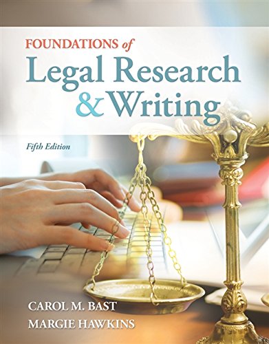 Foundations of Legal Research and Writing – 5th Edition (PDF Instant Download)