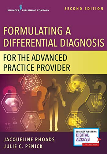 Formulating a Differential Diagnosis for the Advanced Practice Provider (PDF Instant Download)