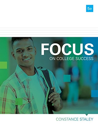 FOCUS on College Success 5th Edition by Constance Staley (PDF Instant Download)
