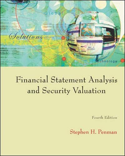 Financial Statement Analysis and Security Valuation 4ed (PDF Instant Download)