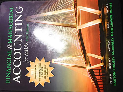 Financial and Managerial Accounting for MBAs 5th Edition (PDF Instant Download)