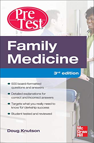 Family Medicine PreTest Self-Assessment And Review, Third Edition – 3rd Edition (PDF Instant Download)