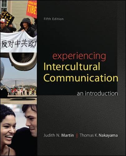 Experiencing Intercultural Communication: An Introduction, 5th edition (PDF Instant Download)