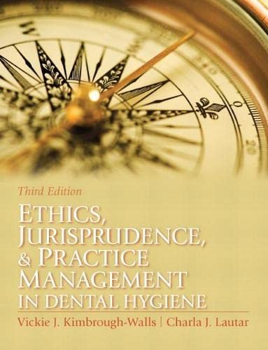 Ethics, Jurisprudence & Practice Management in Dental Hygiene – 3rd Edition (PDF Instant Download)