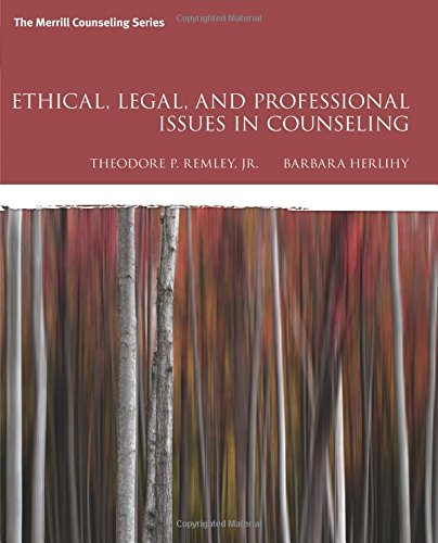Ethical, Legal, and Professional Issues in Counseling 5th Edition (PDF Instant Download)