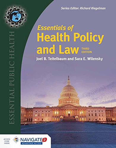 Essentials of Health Policy and Law (Essential Public Health) 3rd Edition (PDF Instant Download)
