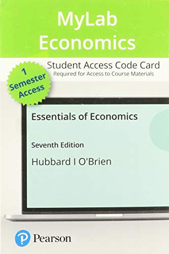 Essentials of Economics 7th Edition by R Glenn Hubbard (PDF Instant Download)