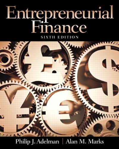 Entrepreneurial finance – 6th Edition (PDF Instant Download)