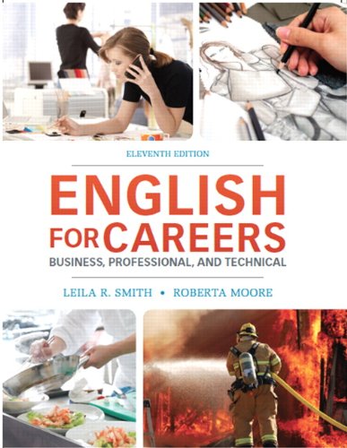 English for Careers: Business, Professional and Technical 11-edition (PDF Instant Download)